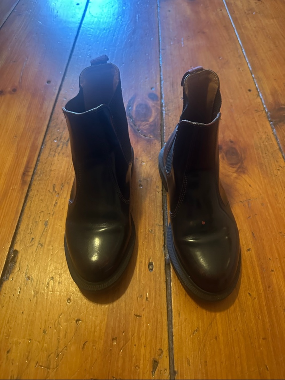 Steve Madden Dark Brown Chelsea Ankle Boots